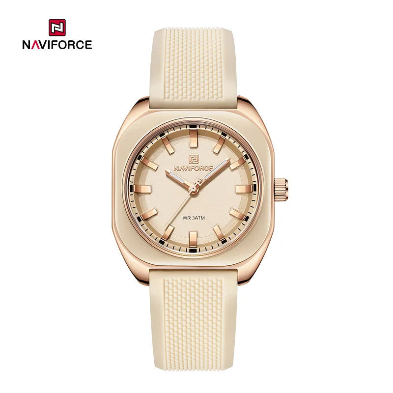 Naviforce 5061 For Women – Rose Gold