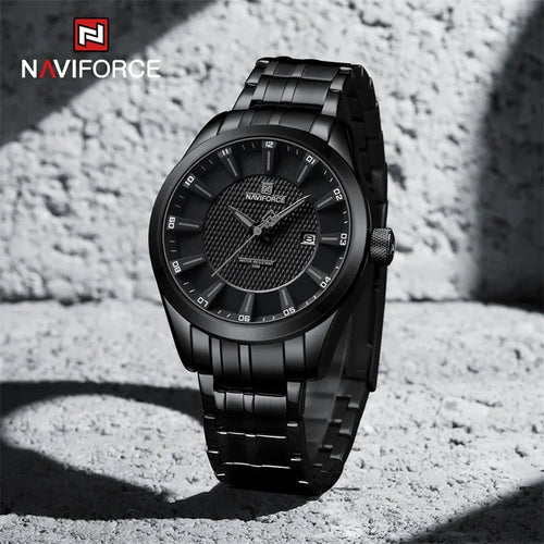 Naviforce 8032 CH - Black Gray For Men