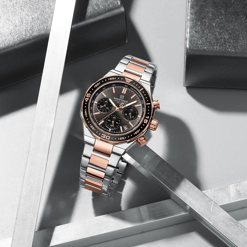 Naviforce 8049 - Sliver Rose