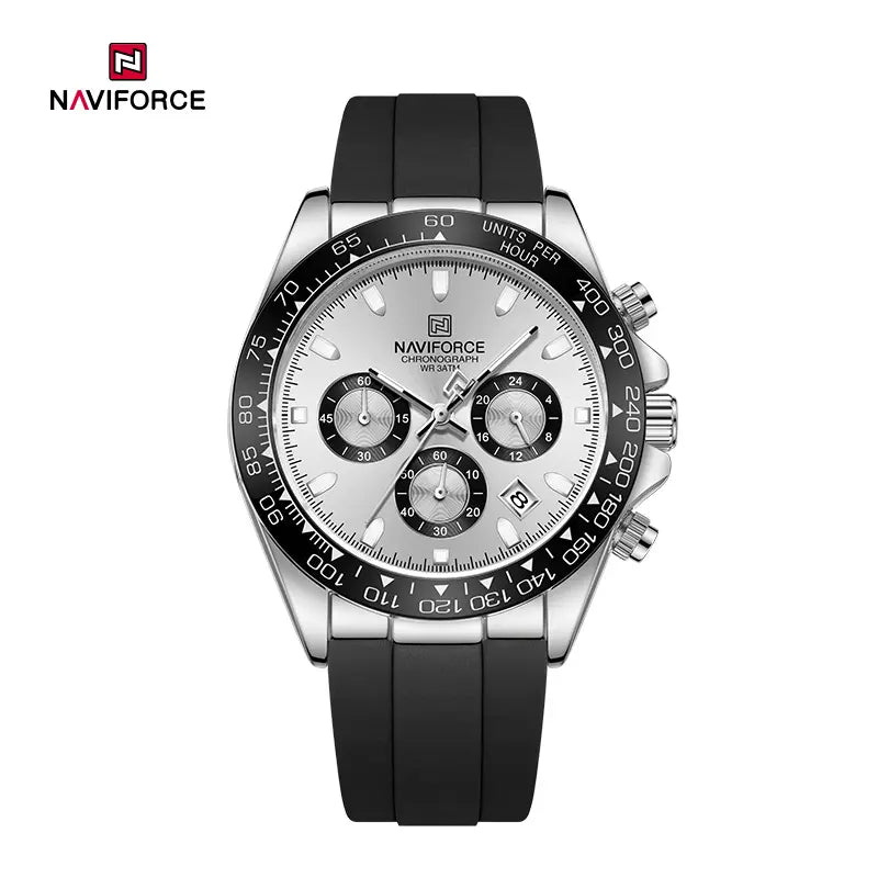 Naviforce 8054 - Black White