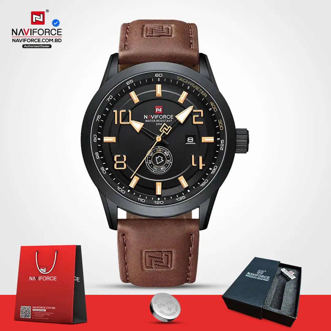 Naviforce 9229 - Dark Brown
