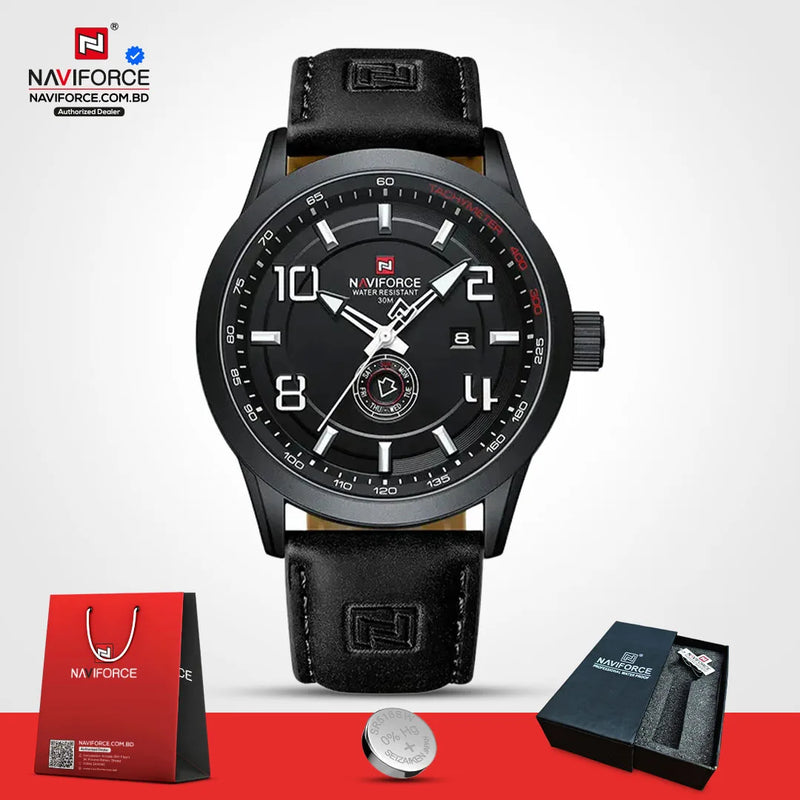 Naviforce 9229 - Black White