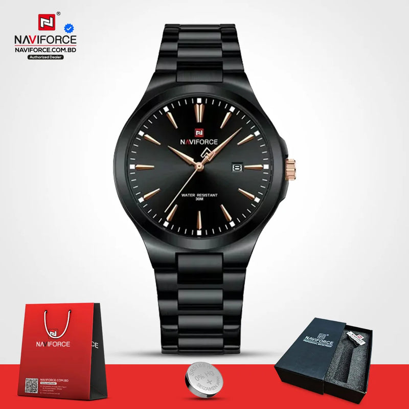 Naviforce 9214 CH - Black