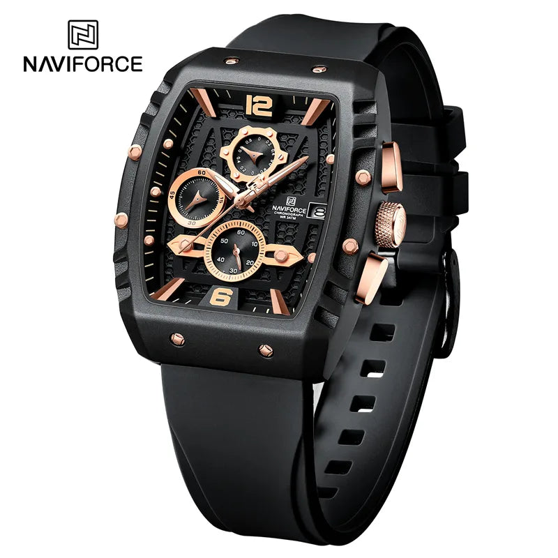 Naviforce 8025 - RoseGold Black