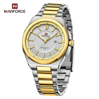 Naviforce 9212 CH - Silver Gold