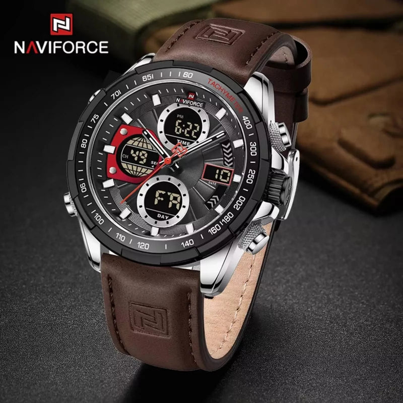 Naviforce 9197 L - Black Coffee
