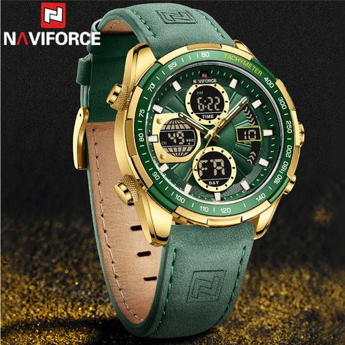 Naviforce 9197 L - Golden Green