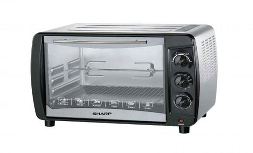 Sharp Electric Oven EO-35K | 35 Litres - Black & Silver