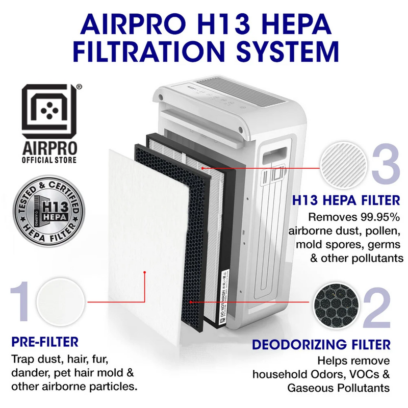 Panasonic F-ZXMP55Z HEPA with Carbon Filter Air Purifier