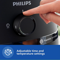 Philips 1000 Series NA120/00 4.2L 1500W Black Air Fryer