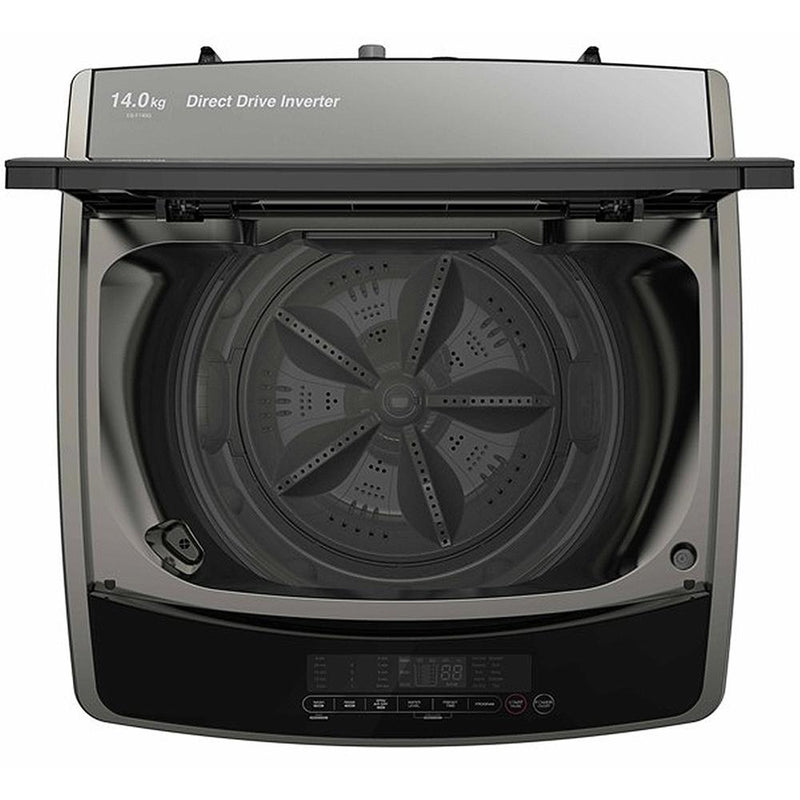 Sharp Full Auto Inverter Washing Machine ES-F120G | 12 KG - Titanium